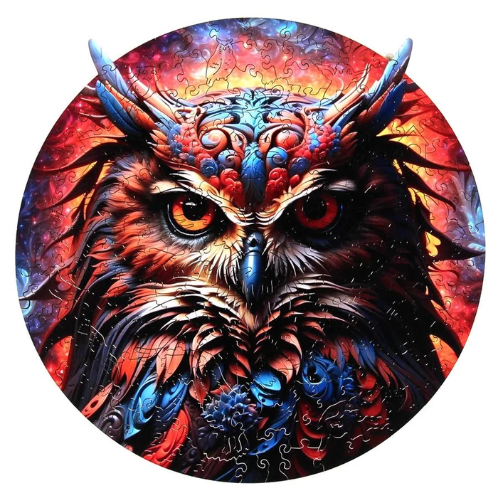 Eureka EUR34671 - Bagoly 2 - 200 db-os Rainbow Fa puzzle