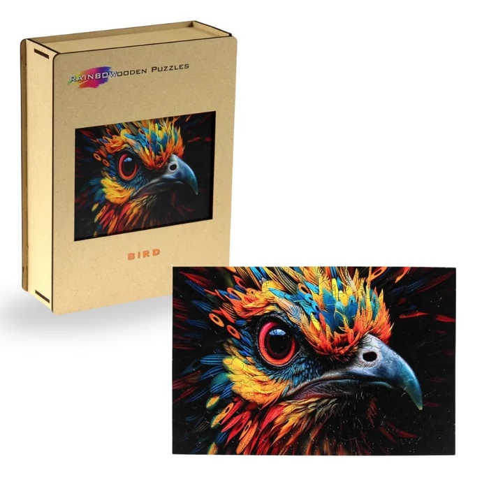Eureka EUR34670 - Madár - 200 db-os Rainbow Fa puzzle