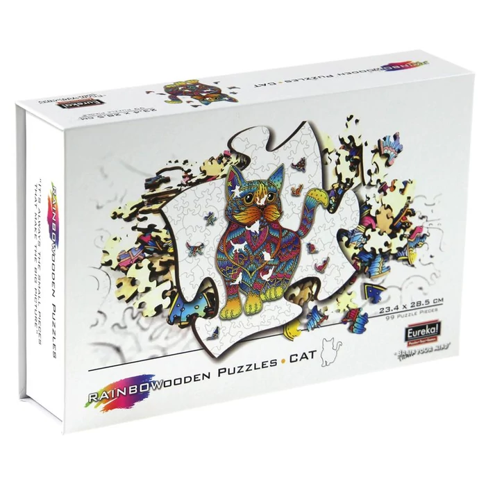 Eureka EUR34657 - Cica - 99 db-os Rainbow Fa puzzle