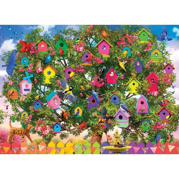 EuroGraphics 6000-6011 - Bird House Hotel, Olena - 1000 db-os puzzle