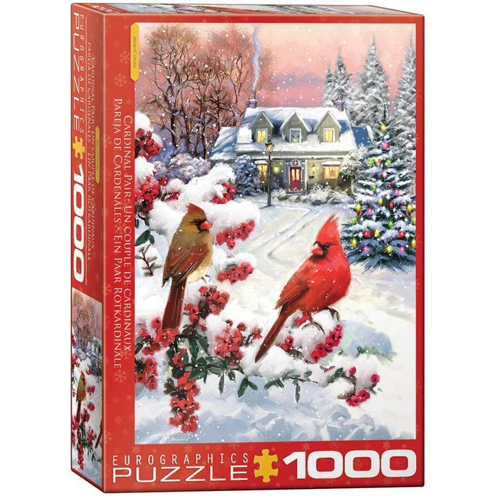 EuroGraphics 6000-5828 - Cardinal Pair   - 1000 db-os puzzle