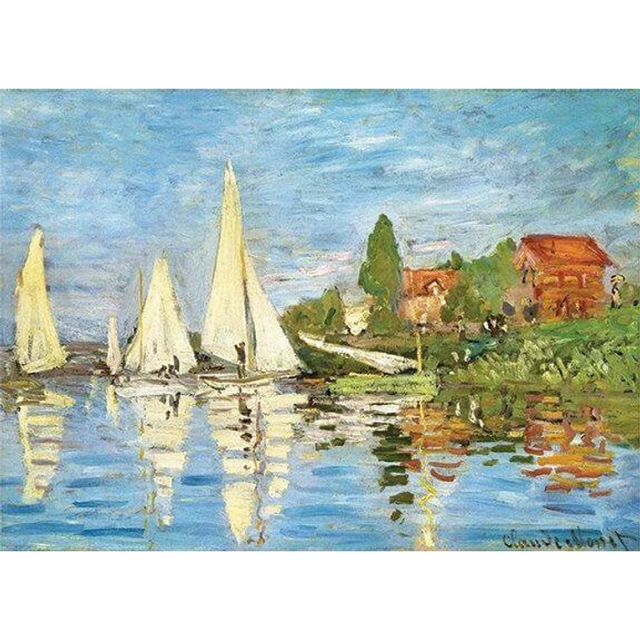 EuroGraphics 6000-6040 - Regattas at Argenteuil, Monet - 1000 db-os puzzle