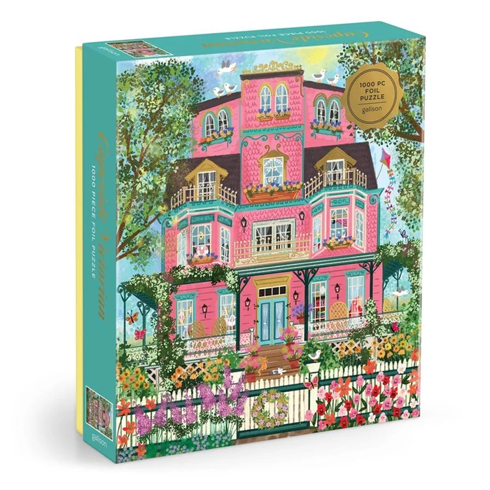 Galison 84675 - Capeside Victorian, Joy Laforme - 1000 db-os Fóliás puzzle