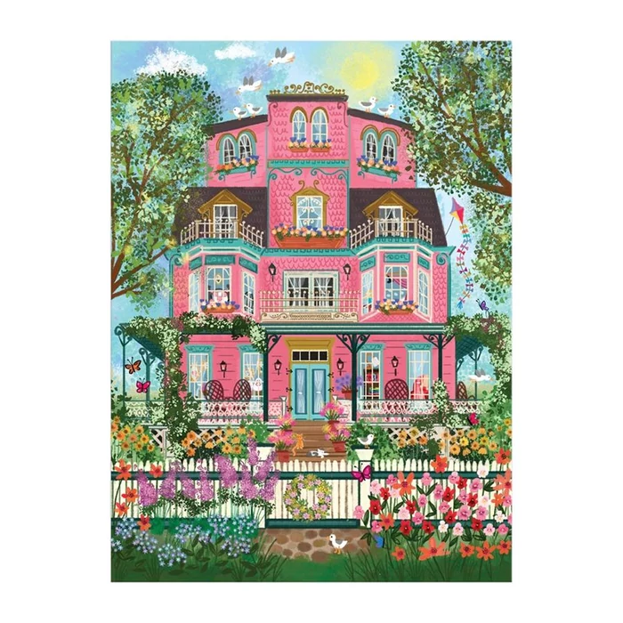 Galison 84675 - Capeside Victorian, Joy Laforme - 1000 db-os Fóliás puzzle