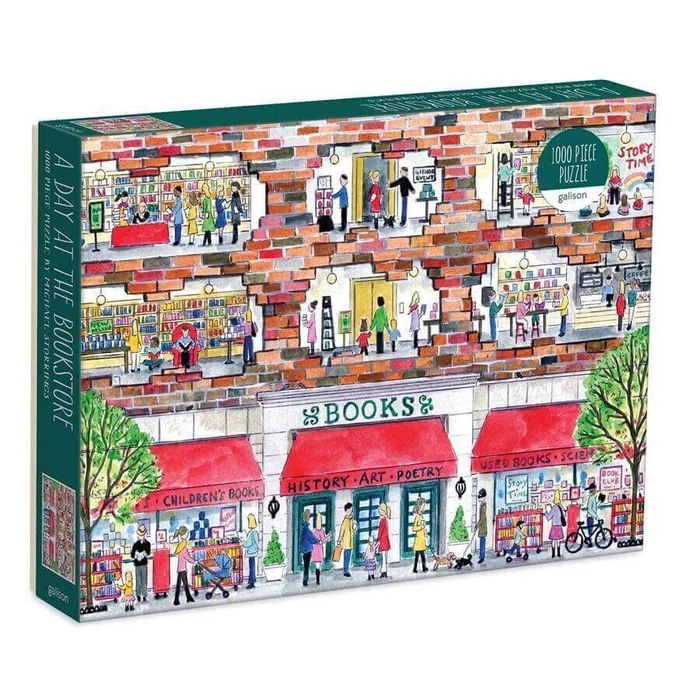 Galison 67081 - A Day at the Bookstore