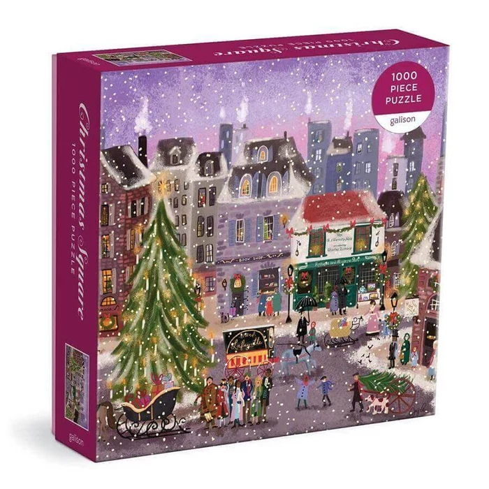 Galison 71187 - Christmas Square - 1000 db-os puzzle