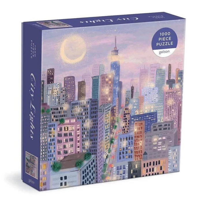 Galison 71675 - City Lights - 1000 db-os puzzle
