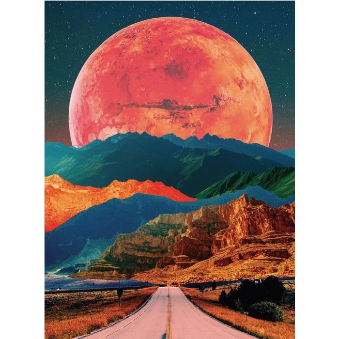 Galison 80059 - Cosmic Highway  - 1000 db-os puzzle