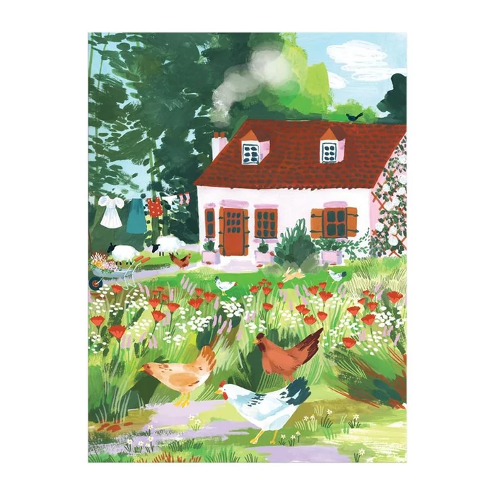 Galison 84088 - Cottage Wildflowers  - 1000 db-os puzzle