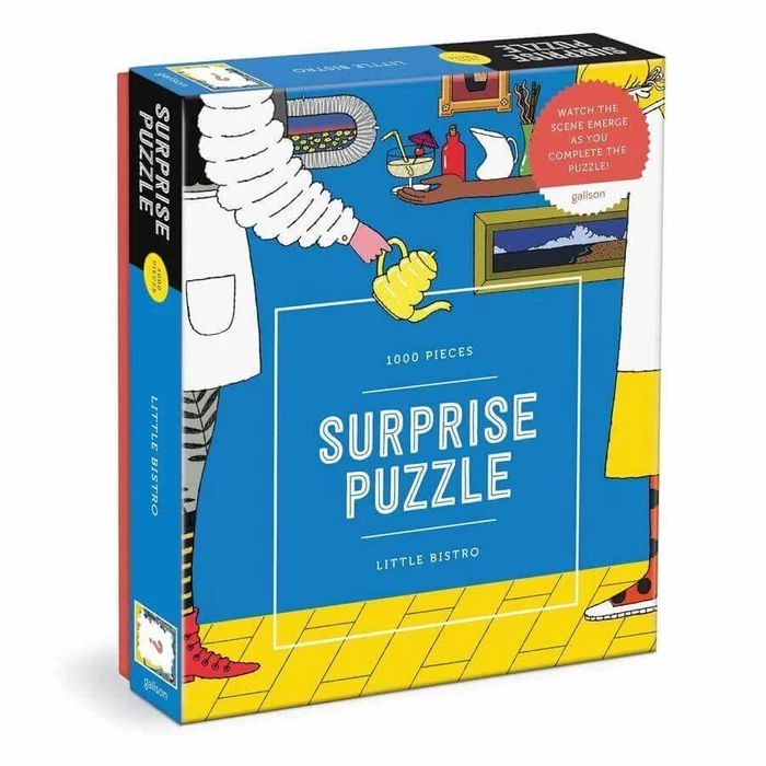Galison 77769 - Little Bistro - 1000 db-os Meglepetés puzzle