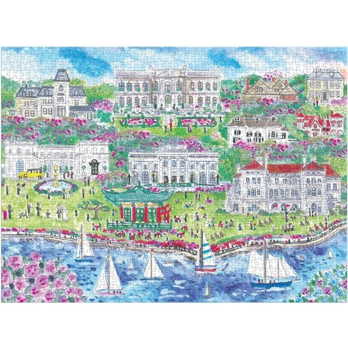 Galison 82633 - Newport Mansions, Michael Storrings - 1000 db-os puzzle