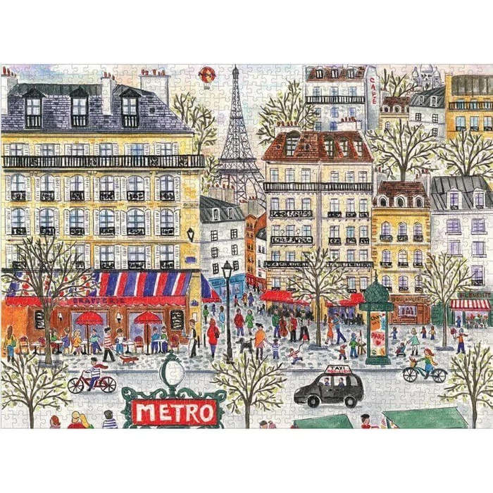 Galison 48943 - Paris, Michael Storrings - 1000 db-os puzzle