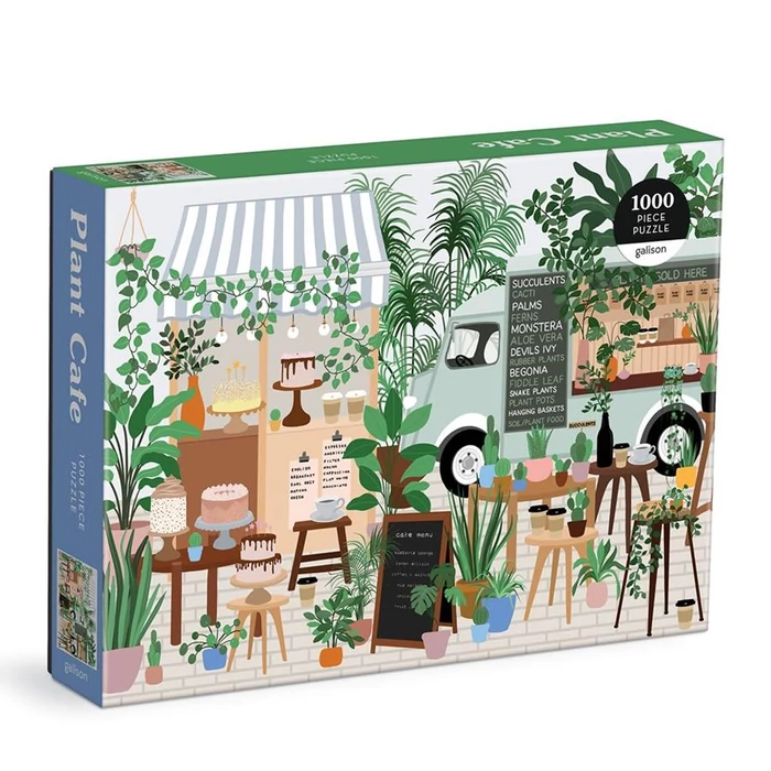 Galison 71903 - Plant Cafe - 1000 db-os puzzle