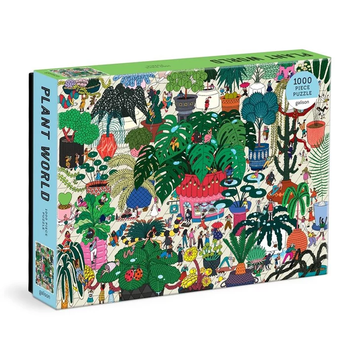 Galison 76434 - Plant World - 1000 db-os puzzle