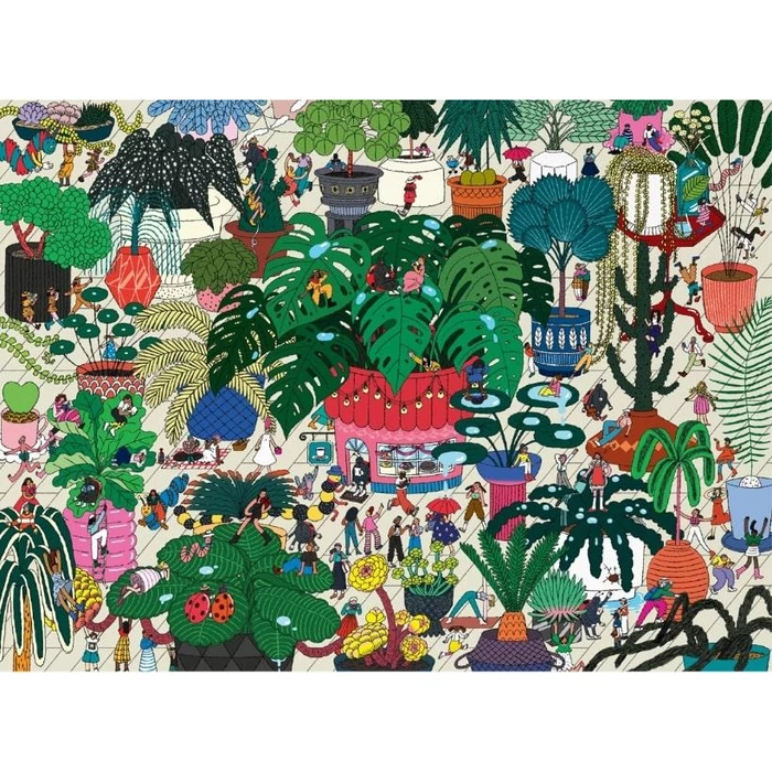Galison 76434 - Plant World - 1000 db-os puzzle