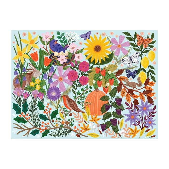 Galison 84385 - Seasons in Bloom - 1000 db-os puzzle