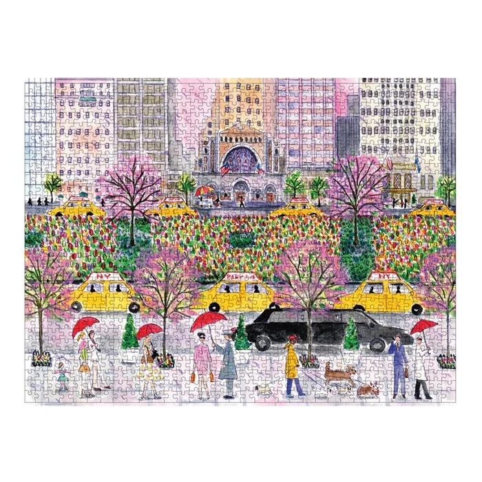 Galison 48202 - Spring on Park Avenue, Michael Storrings - 1000 db-os puzzle