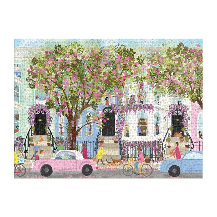 Galison 81537 - Spring Terrace, Joy Laforme - 1000 db-os puzzle