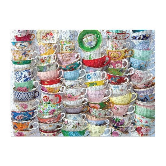 Galison 80592 - Teacups - 1000 db-os puzzle