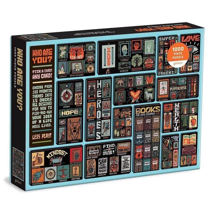 Galison 70487 - Who Are You? - 1000 db-os puzzle