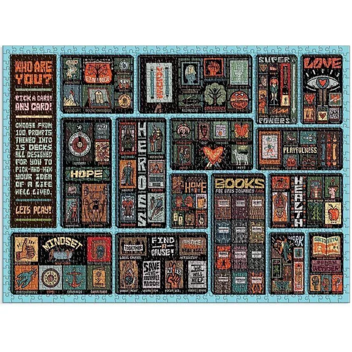 Galison 70487 - Who Are You? - 1000 db-os puzzle
