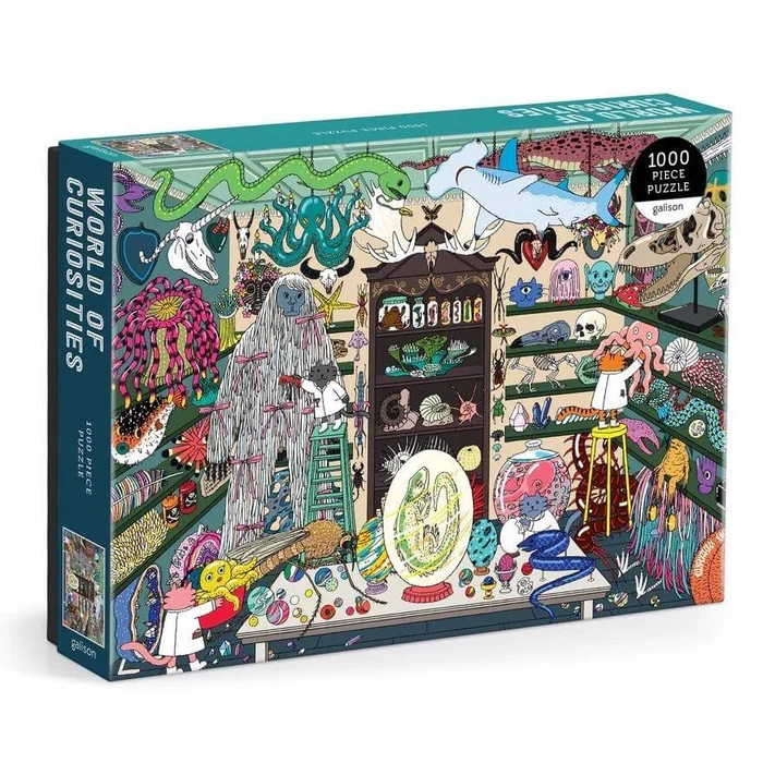 Galison 82862 - World of Curiosities - 1000 db-os puzzle