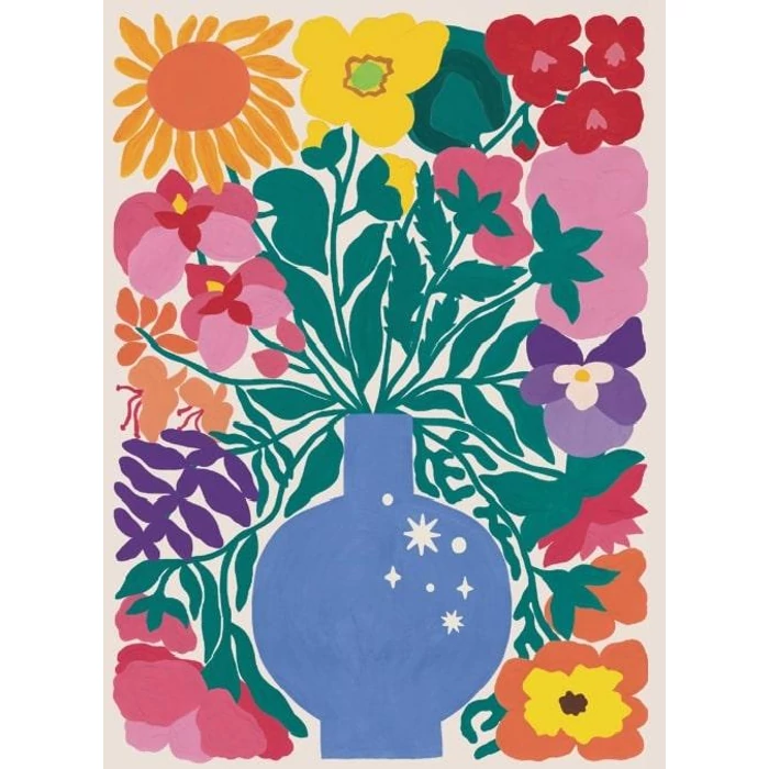 Galison 81575 - Zodiac Flowers - 1000 db-os puzzle