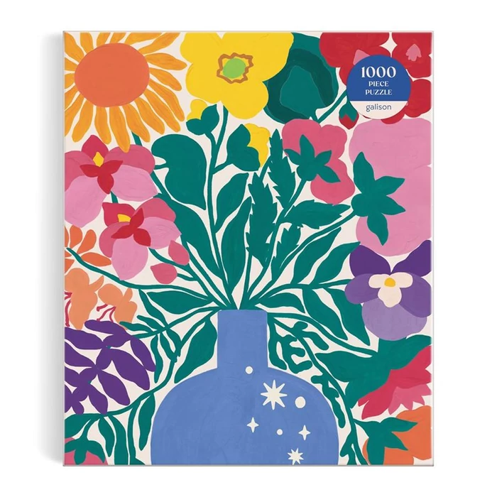 Galison 81575 - Zodiac Flowers - 1000 db-os puzzle