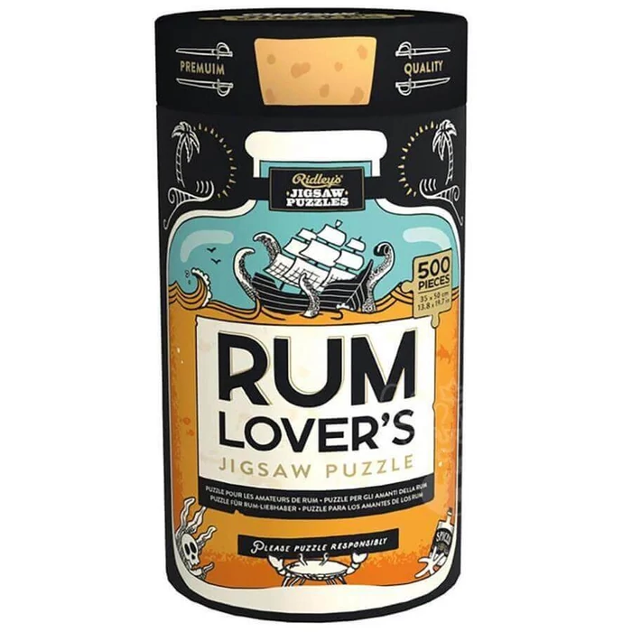 Galison 37442 - Rum Lover’s - 500 db-os puzzle