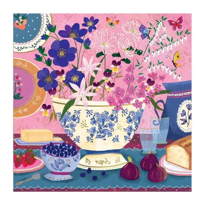 Galison 84705 - Art of the Table, Joy Laforme - 500 db-os Fóliás puzzle