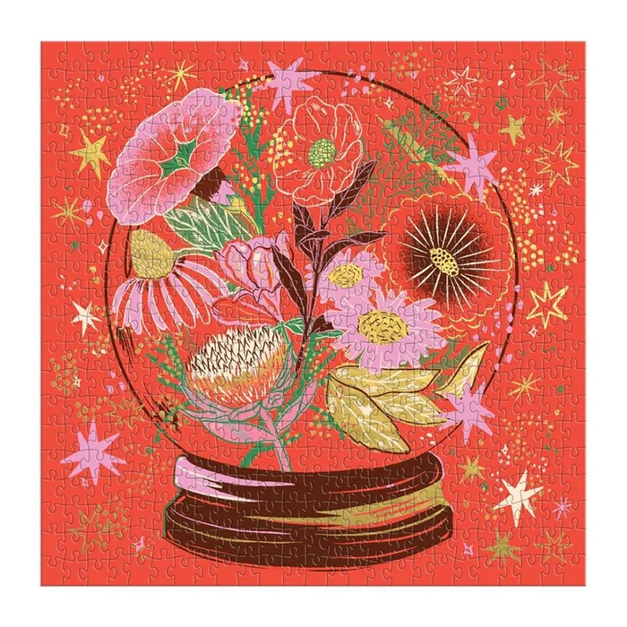 Galison 82831 - Flower Gazing - 500 db-os Fóliás puzzle