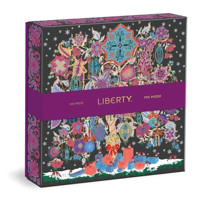 Galison 76847 - Liberty Christmas Tree of Life - 500 db-os Fóliás puzzle