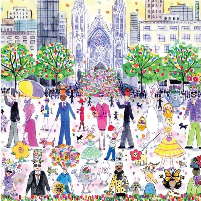 Galison 81865 - Easter Parade, Michael Storrings - 500 db-os puzzle