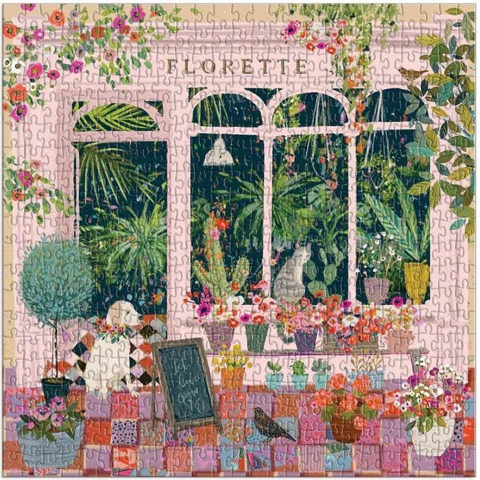 Galison 69917 - Florette - 500 db-os puzzle