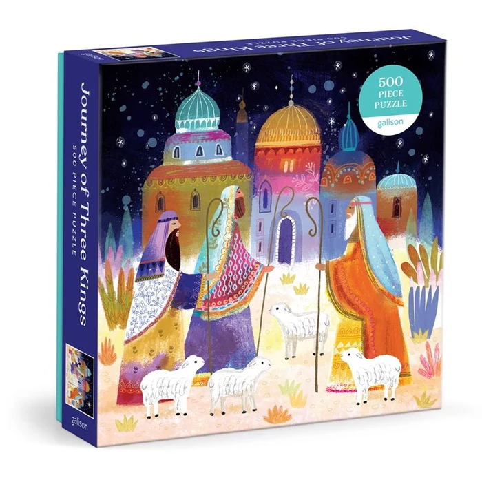 Galison 82527 - Journey Of Three Kings - 500 db-os puzzle