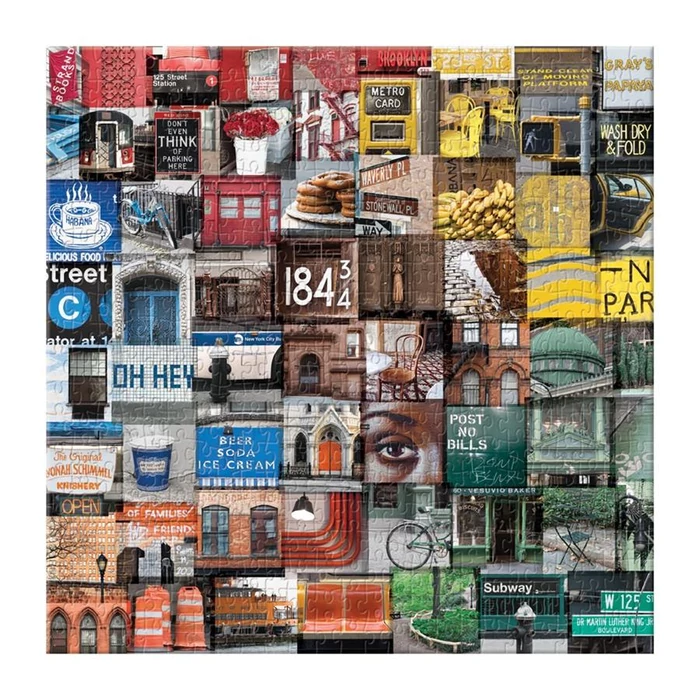 Galison 55316 - New York in Color - 500 db-os puzzle