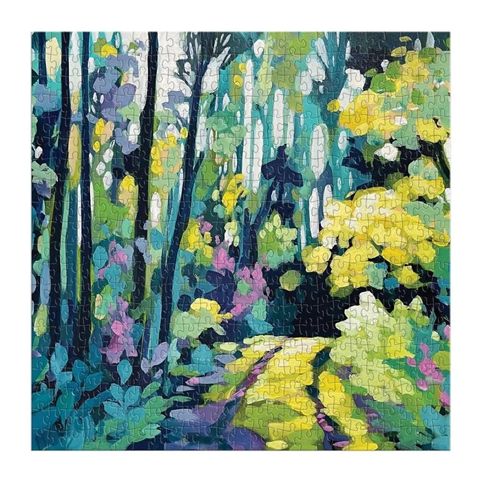 Galison 81889 - Painted Path - 500 db-os puzzle