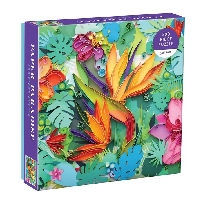 Galison 62611 - Paper Paradise - 500 db-os puzzle