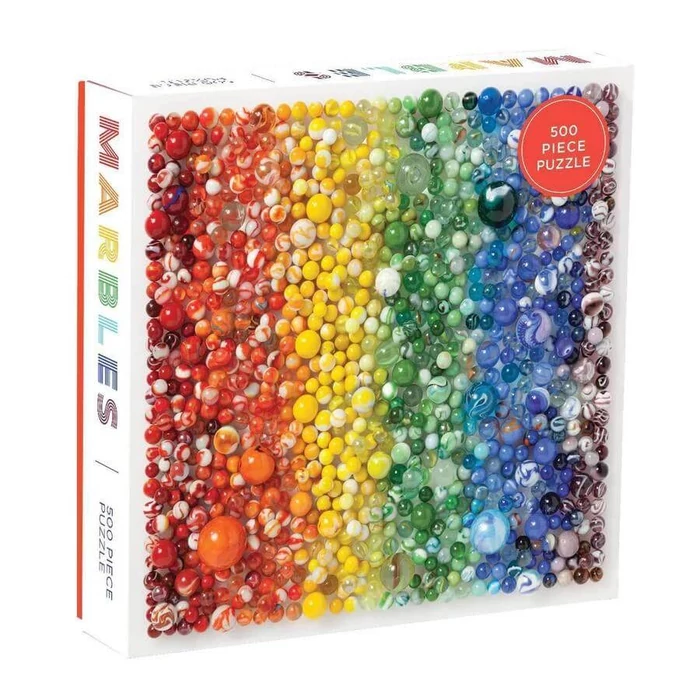Galison 51219 - Rainbow Marbles - 500 db-os puzzle