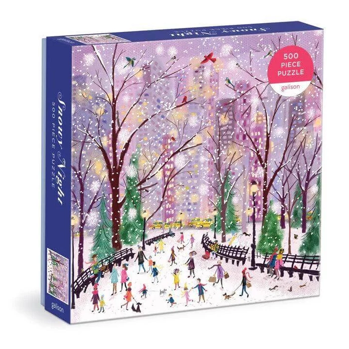 Galison 75970 - Snowy Night - 500 db-os puzzle