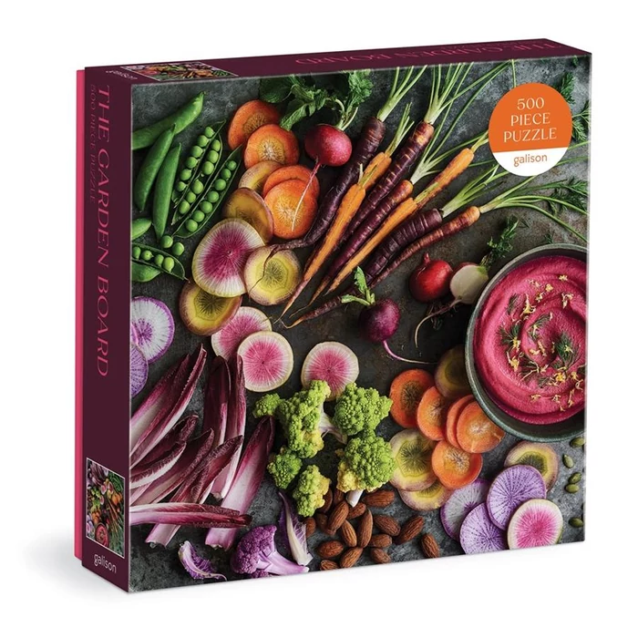 Galison 77615 - The Garden Board - 500 db-os puzzle