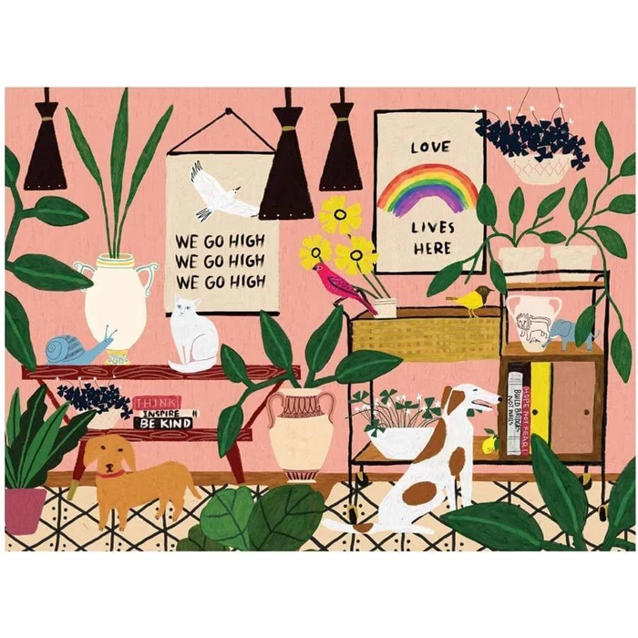 Galison 55996 - Love Lives Here, Anne Bentley - 1000 db-os puzzle