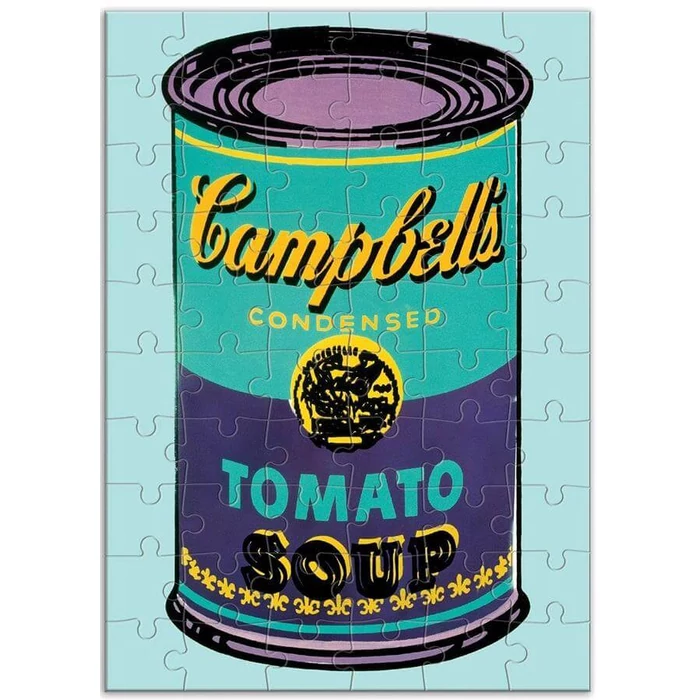 Galison 67203 - Soup Can, Andy Warhol - 60 db-os Képeslap puzzle