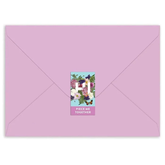 Galison 67241 - Say It With Flowers - Hi - 60 db-os Képeslap puzzle