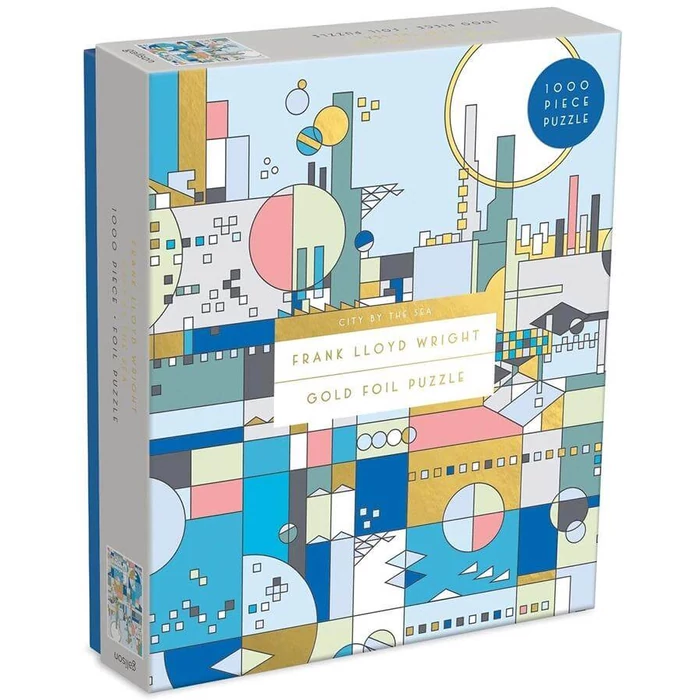 Galison 67500 - City By The Sea, Frank Lloyd Wright - 1000 db-os Fóliás puzzle
