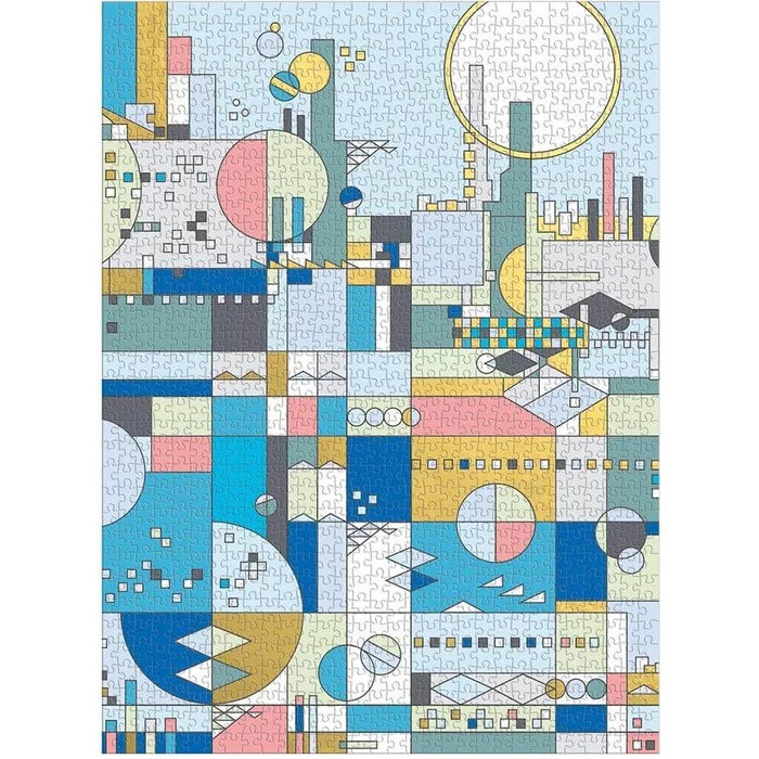 Galison 67500 - City By The Sea, Frank Lloyd Wright - 1000 db-os Fóliás puzzle