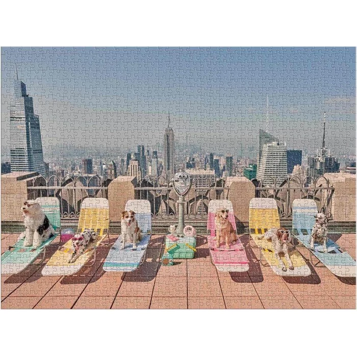 Galison 76274 - The Dogs of New York City, Gray Malin - 1000 db-os puzzle