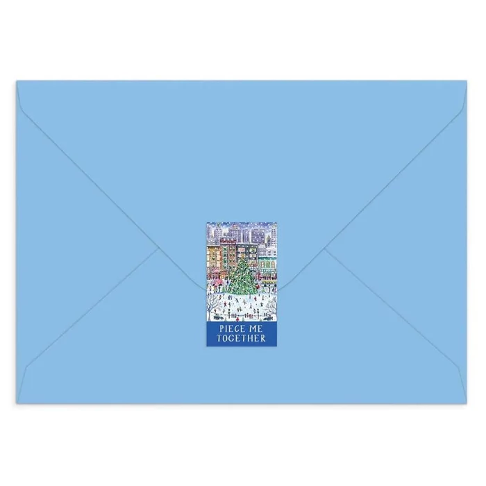 Galison 79008 - Christmas in the City, Michael Storrings - 60 db-os Képeslap puzzle