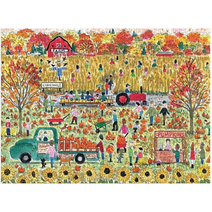 Galison 82213 - Pumpkin Patch, Michael Storrings - 1000 db-os puzzle