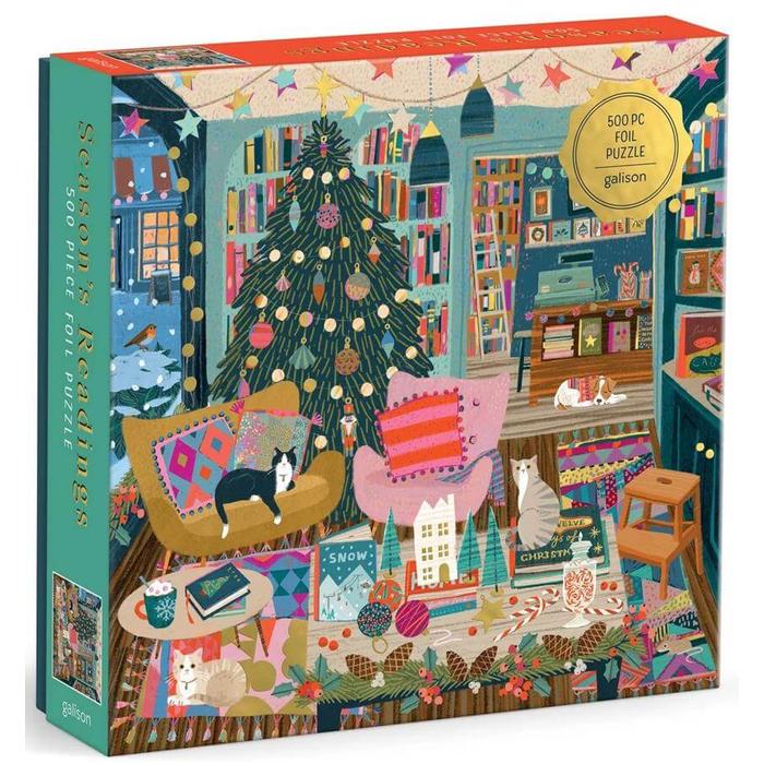 Galison 82282 - Seasons Readings - 500 db-os Fóliás puzzle